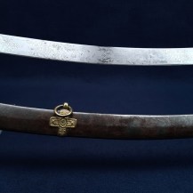 British c1860 Warwickshire Yeomanry Cavalry Officers Full Dress Mameluke Sword by Hamburger Rogers and Co 4